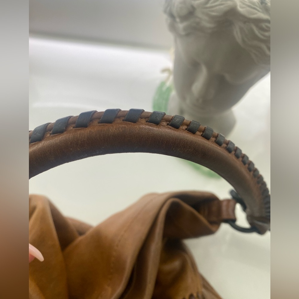 Frye Melissa Hobo Bag in Cognac - Picture 7 of 10